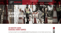 Desktop Screenshot of blackeagleenergyservices.com